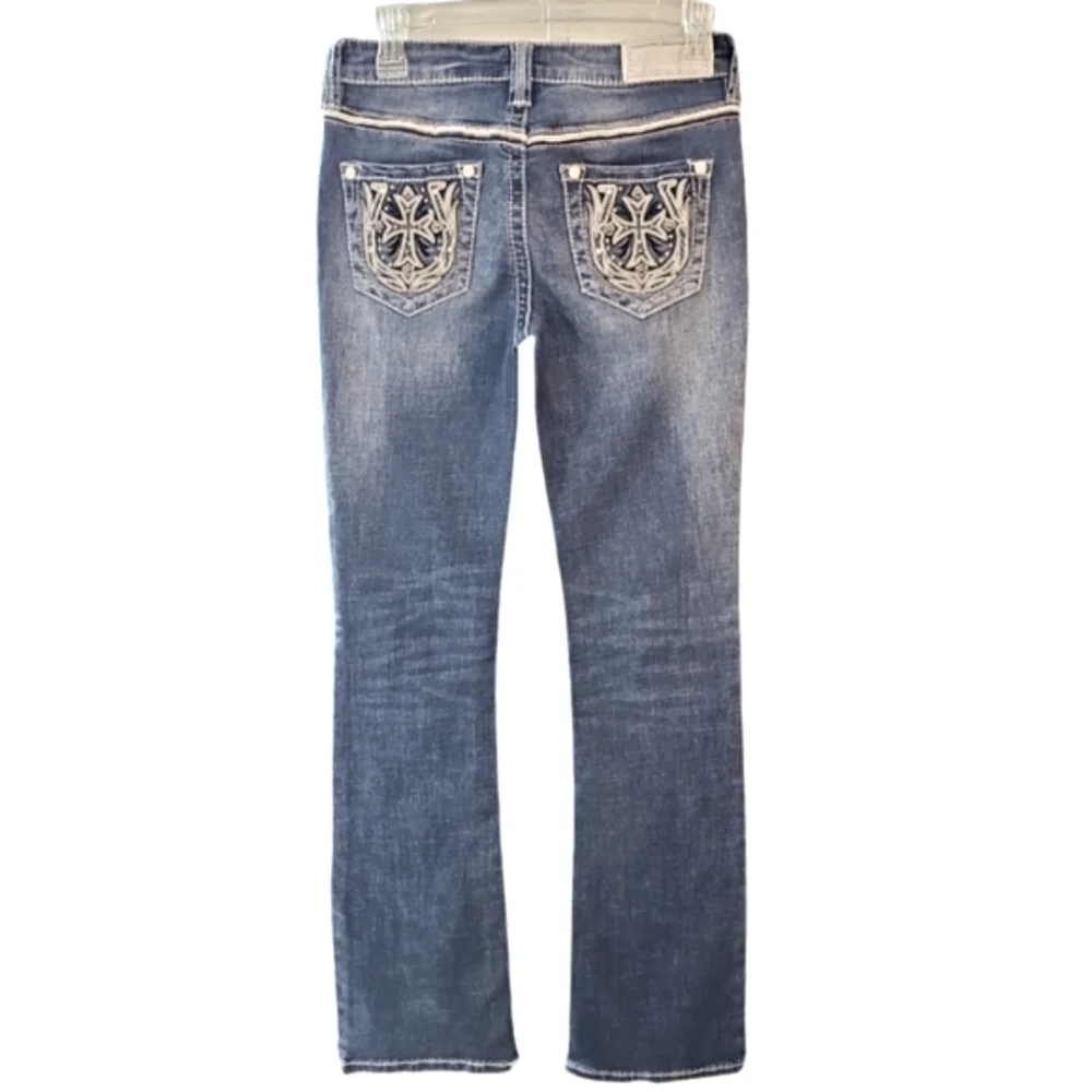 Affliction Jade Bootcut Jeans. Women's Size: Waist 28x33 Inseam. - Picture 10 of 15